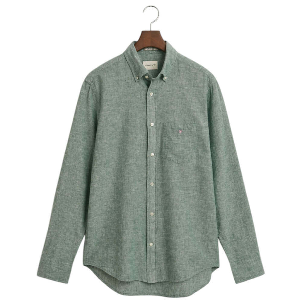 Gant Regular Fit Cotton Linen Shirt